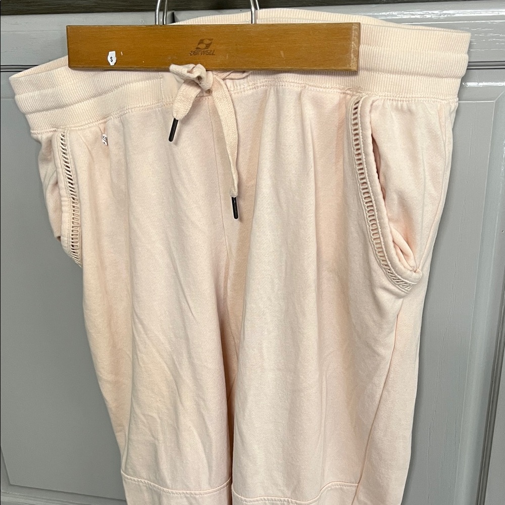 Secret Treasures Cream Drawstring Pants
